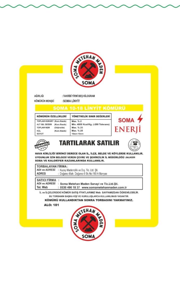 Perakende Torbalı Kömür Ticareti